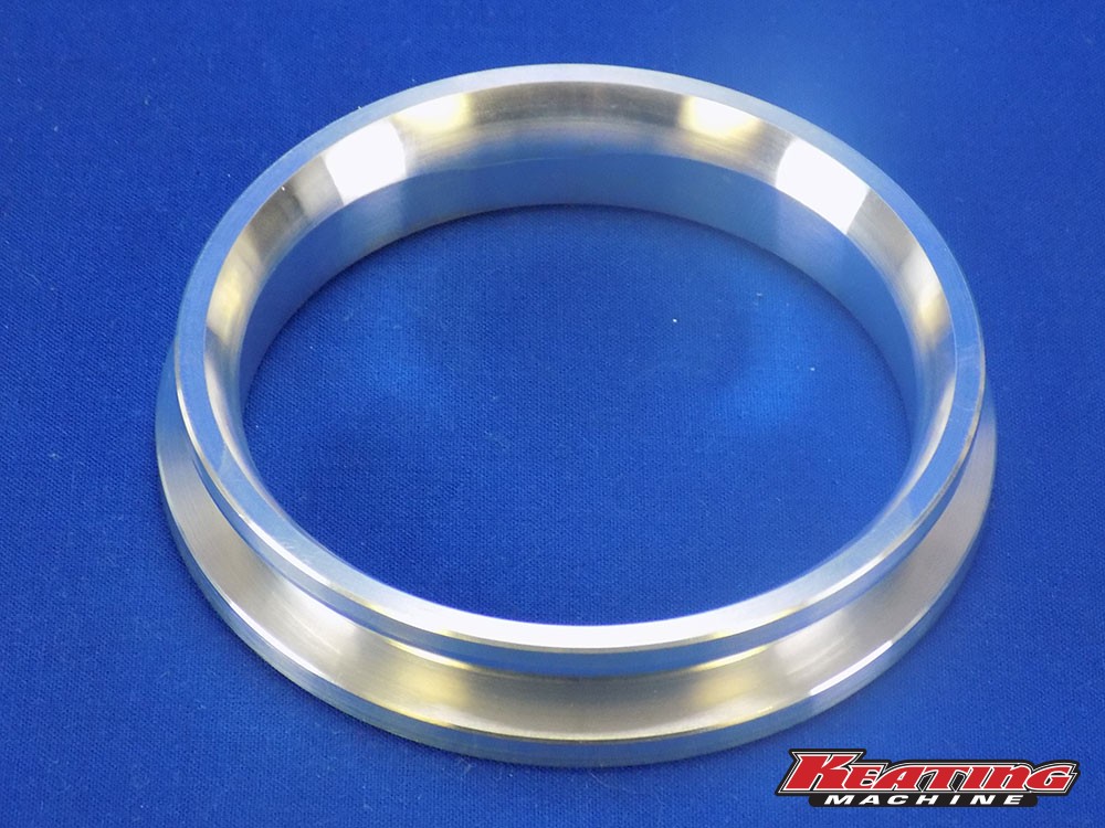 V Band Gasket 3" Aluminum V-Band Clamp Kit With O-Ring For Turbo Intercooler Pipes & Intakes Turbo Intercooler Coupler