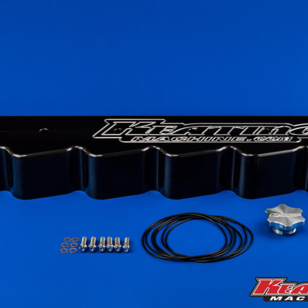 12 Valve Billet Valve Cover fits Cummins Black Anodized