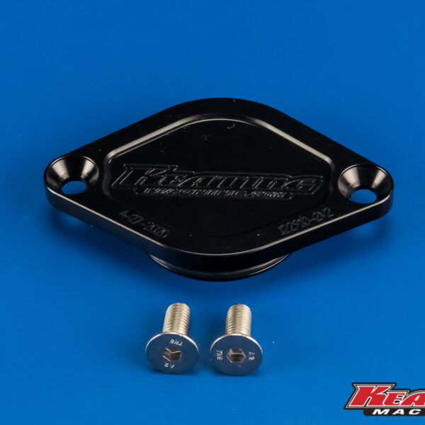 12 Valve and 24 Valve Billet Front Freeze Plug fits Cummins Black