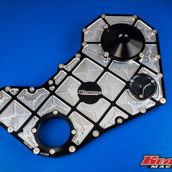 12 Valve Billet Timing Front Cover 5.9L fits Cummins First Gen 1989-1993 Black Pocketed