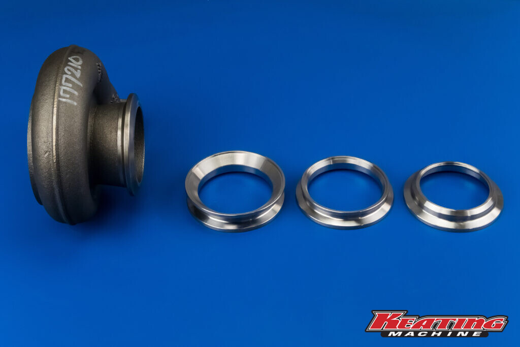4" Exhaust Flange & Clamp Set For Borg Warner Turbo S200 S300 S369