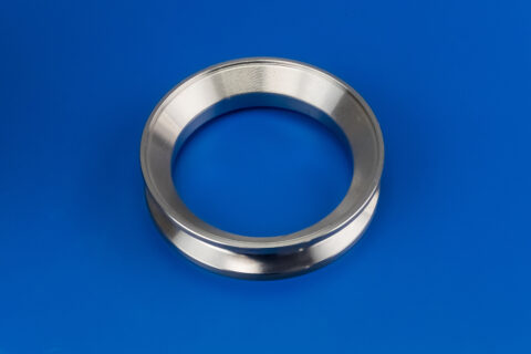 S300 T4 Housing Marmon V-band Billet Exhaust Flange - Keating Machine, Inc