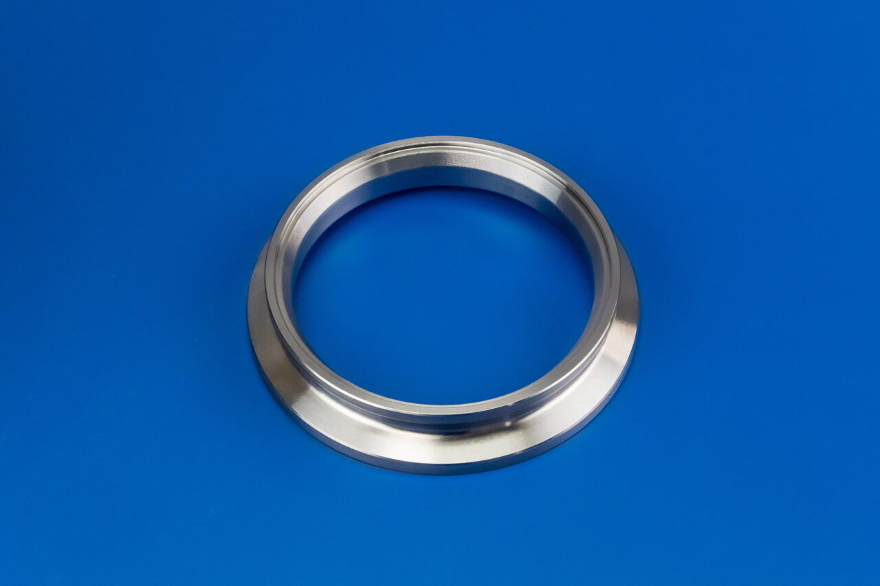 S300 Marmon Turbo Exhaust Flange – 3.5" Tube, Billet Mild Steel, Made In USA (Mayhem Metal Works)