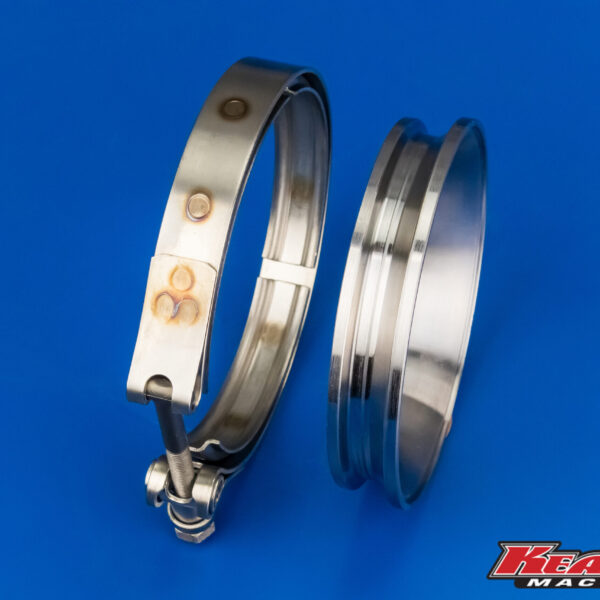 HX40 Down Pipe Exhaust V-band Flange and Clamp